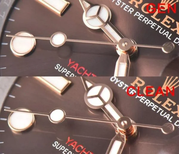 Comparison Between C Factory Replica Rolex Yacht-Master 40mm 126621 (Everose Gold)