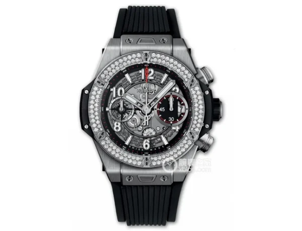 Hublot Big Bang Steel Black Rubber Watch