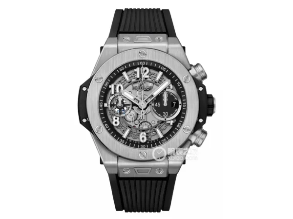 Hublot Big Bang Steel Black Rubber Watch