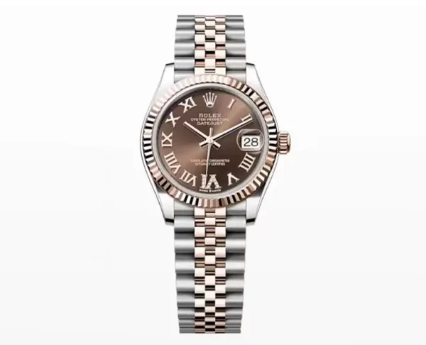 Rolex Datejust 31mm Brown Two-Tone Jubilee
