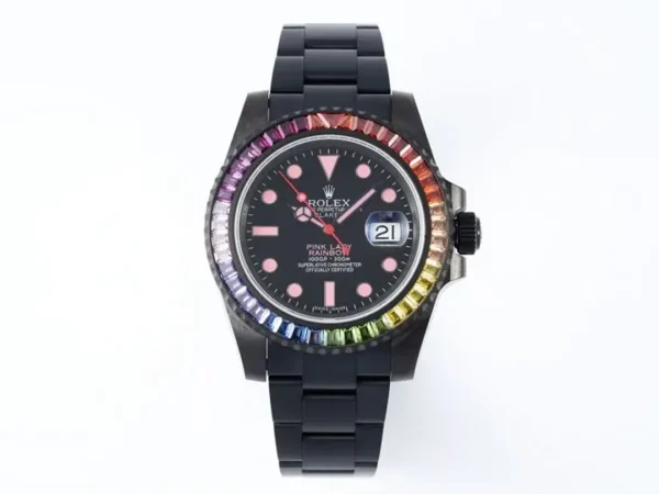 Rolex Submariner Factory Pink Rainbow