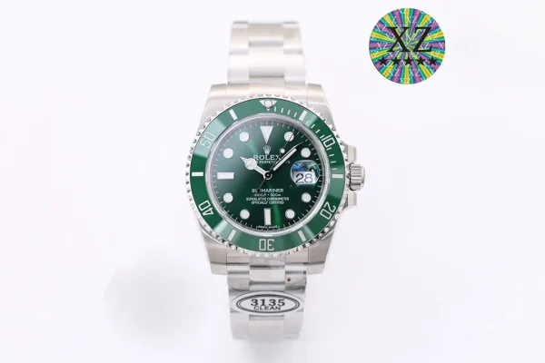 Rolex Submariner Green Ceramic Bezel Watch