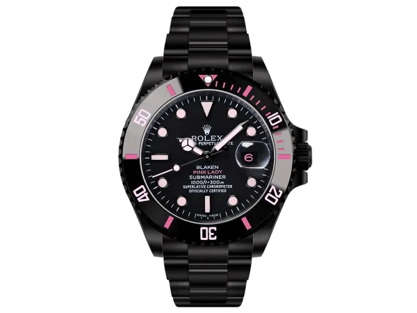 Rolex Submariner IPK Blaken Black Submariner Watch