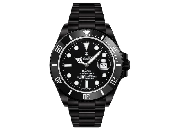Rolex Submariner IPK Blaken Black Watch